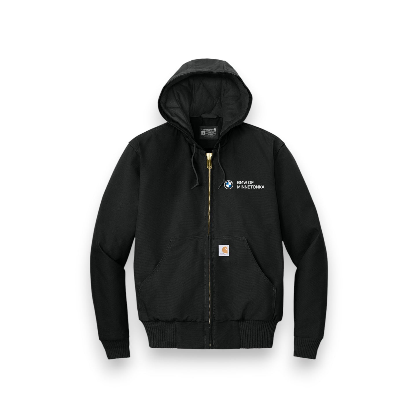 Carhartt Quilted-Flannel-Lined Duck Active Jacket