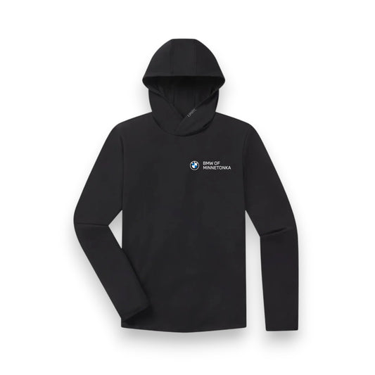 UNRL Ultra Suede Finish Hooded Long Sleeve Tee