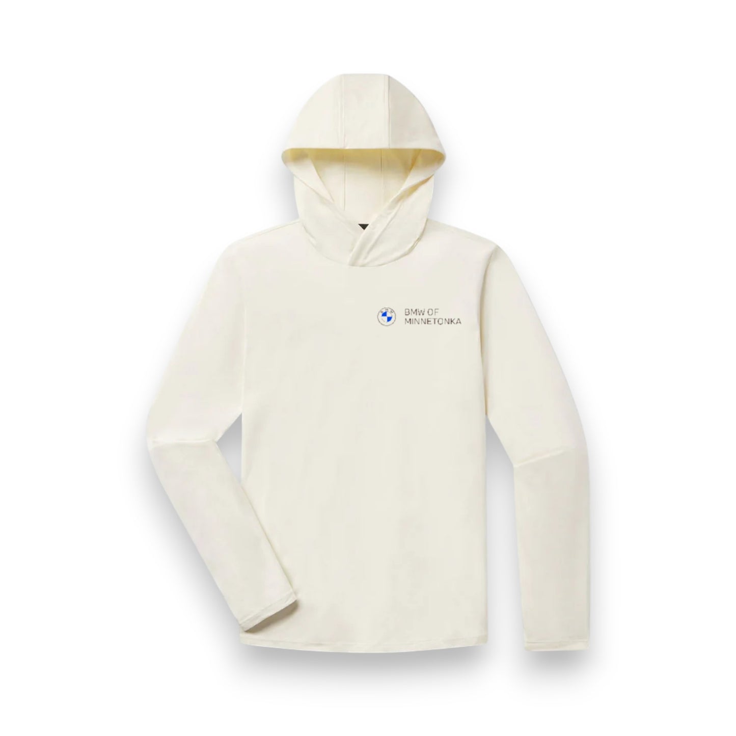 UNRL Ultra Suede Finish Hooded Long Sleeve Tee